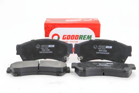 Передние тормозные колодки Mazda 6 07-13, GOODREM (RM1406) Передние тормозные колодки Mazda 6 07-13, GOODREM (RM1406)