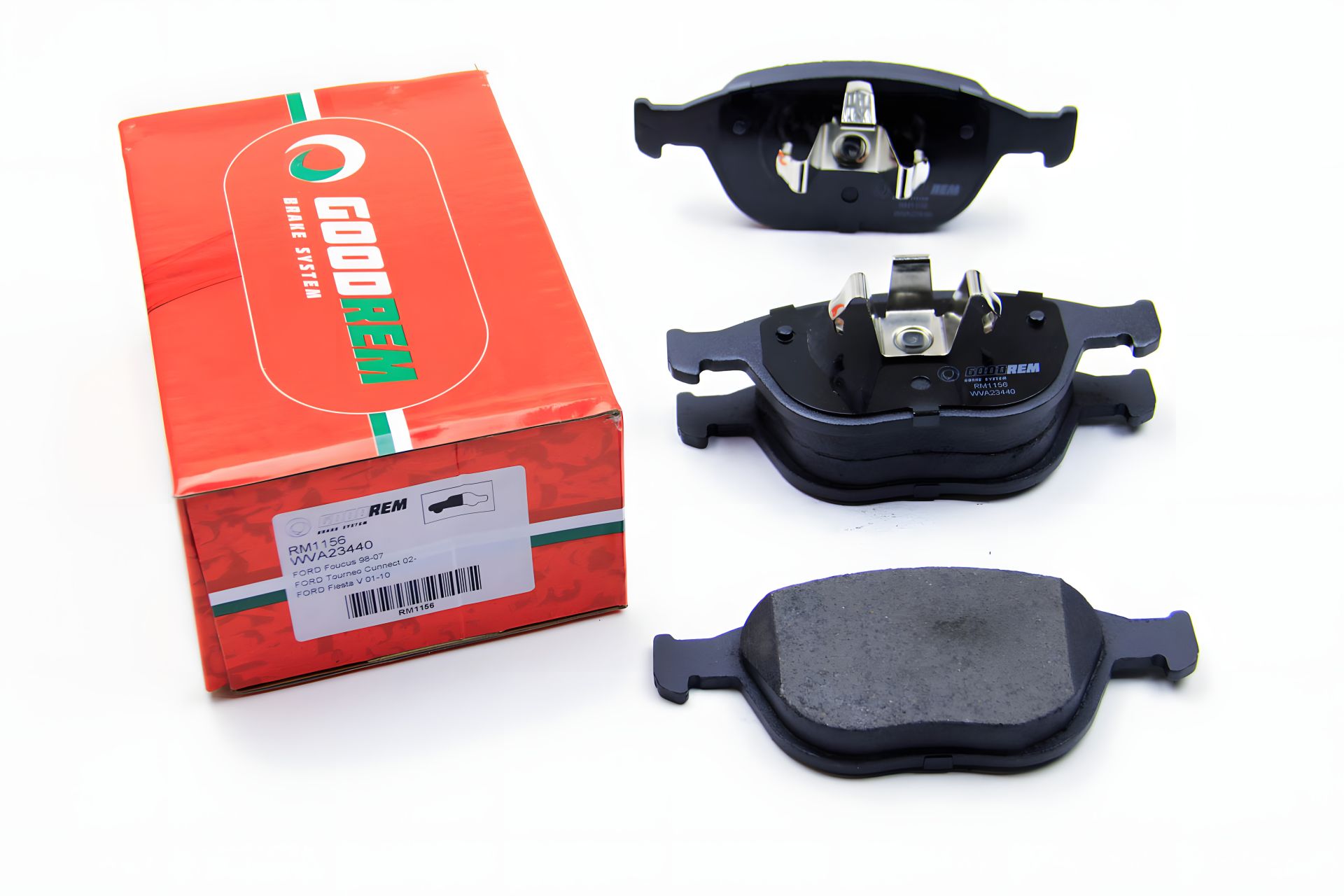 Передние тормозные колодки для Connect 02-, GOODREM (RM1156) Передние тормозные колодки для Connect 02-, GOODREM (RM1156)