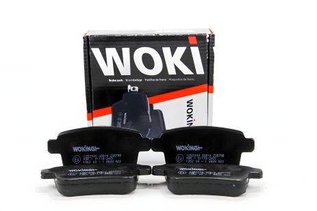 Гальмівні колодки kangoo 08-, WOKING (P1252300)