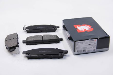 Передние тормозные колодки для Mitsubishi L200 05-15 (Tokico), JP Group (3963600210)