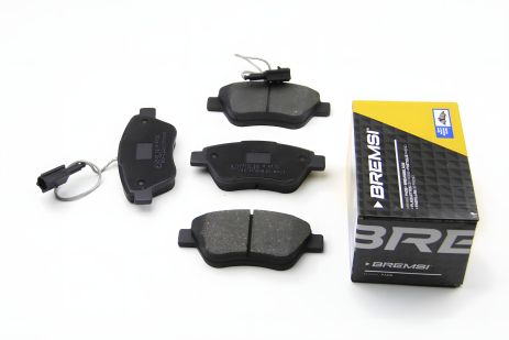 Передние тормозные колодки для Nemo/Bipper 08-, (BOSCH) (122,8x53,6) с датчиком, Bremsi (BP3425)