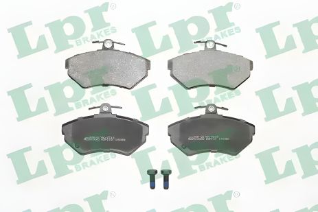 Передня гальмівна колодка VW CADDY II, GOLF IV , LPR (05P718)