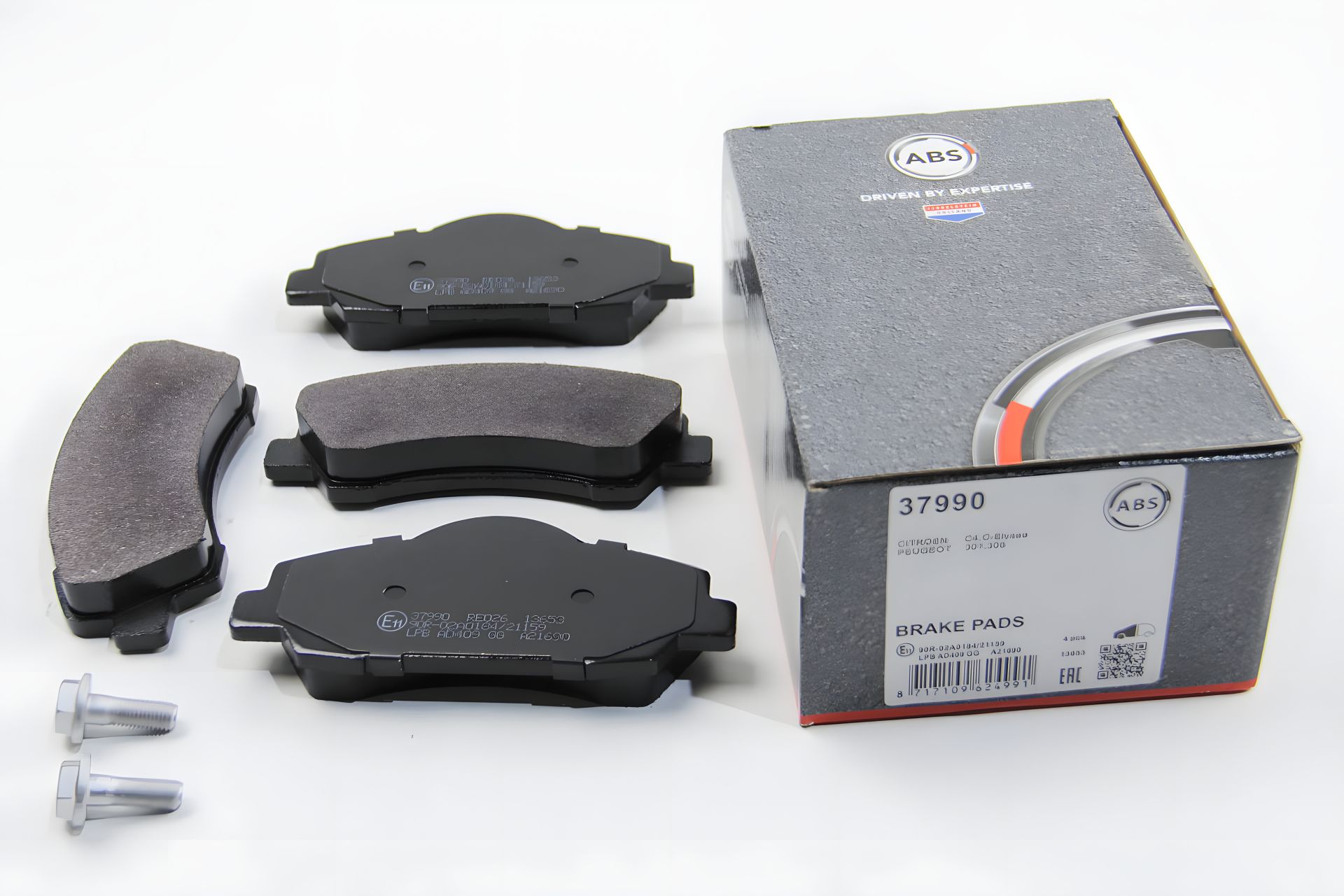 Тормозные колодки передние для C-Elysee/C4/301/308 II 12- (Mando) (37990) ABS Тормозные колодки передние для C-Elysee/C4/301/308 II 12- (Mando) (37990) ABS