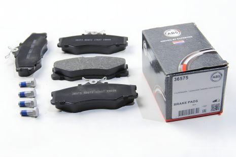 Передние тормозные колодки для Transporter/Multivan/Vanagon/Joker/Caravelle/Campmobile 81-92 от ABS (36575) Передние тормозные колодки для Transporter/Multivan/Vanagon/Joker/Caravelle/Campmobile 81-92 от ABS (36575)