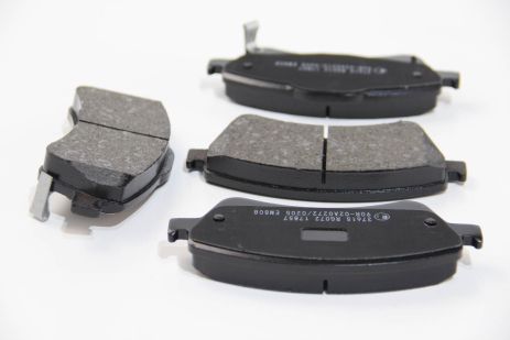 Колодки передні гальмівні Toyota Auris 07-12 (bosch) (150,8x62,5x19,5), A.B.S. (37615)