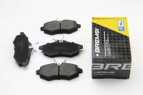 Колодки передні гальмівні для Citroen C2/C3 02- (TRW) (122,5x53x19), Bremsi (BP3008)