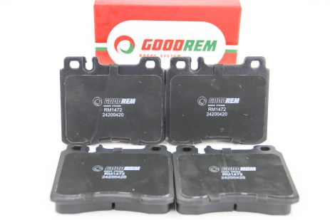 Колодки передні гальмівні для W140/W140/W140/W124/W140 91-99, марка GOODREM (RM1472)