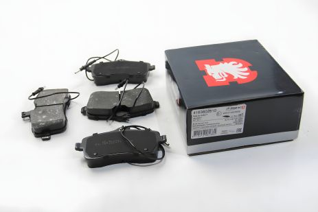 Передні гальмівні колодки Peugeot 407 04- (TRW) (131,4x66,8x19,5), JP Group (4163602510) Передні гальмівні колодки Peugeot 407 04- (TRW) (131,4x66,8x19,5), JP Group (4163602510)