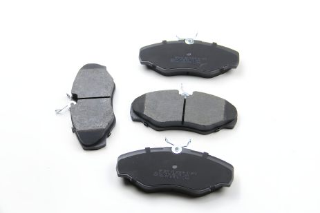 Передние тормозные колодки Trafic/Vivaro 01- (62,5x144,8), Bremsi (BP3012)