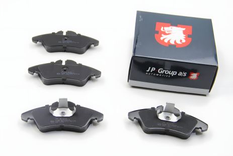 Передні гальмівні колодки Sprinter/LT 96-06/Vito 96-99 (ATE), JP Group (1163601510)