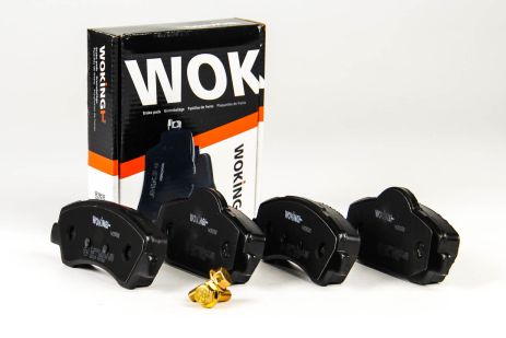 Передні колодки гальмівні C-Elysee/C4/301/308 II 12- (Mando), WOKING (P1430300)