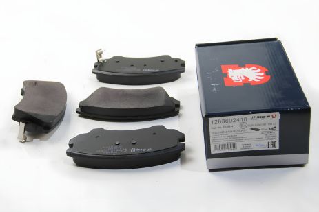 Передние тормозные колодки для Opel Astra J 09-/Insignia 08-, JP Group (1263602410)
