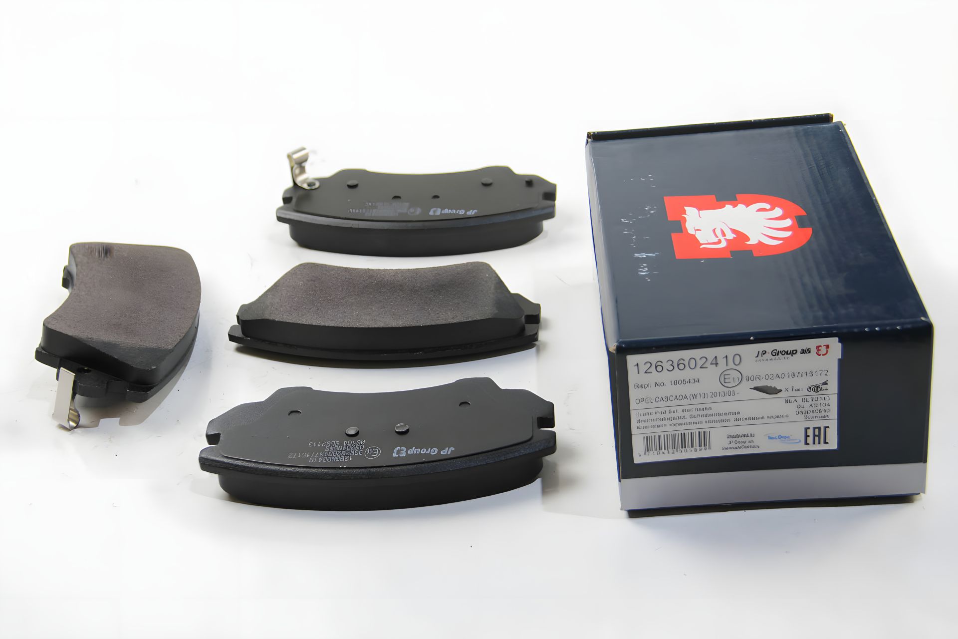 Передние тормозные колодки для Opel Astra J 09-/Insignia 08-, JP Group (1263602410) Передние тормозные колодки для Opel Astra J 09-/Insignia 08-, JP Group (1263602410)