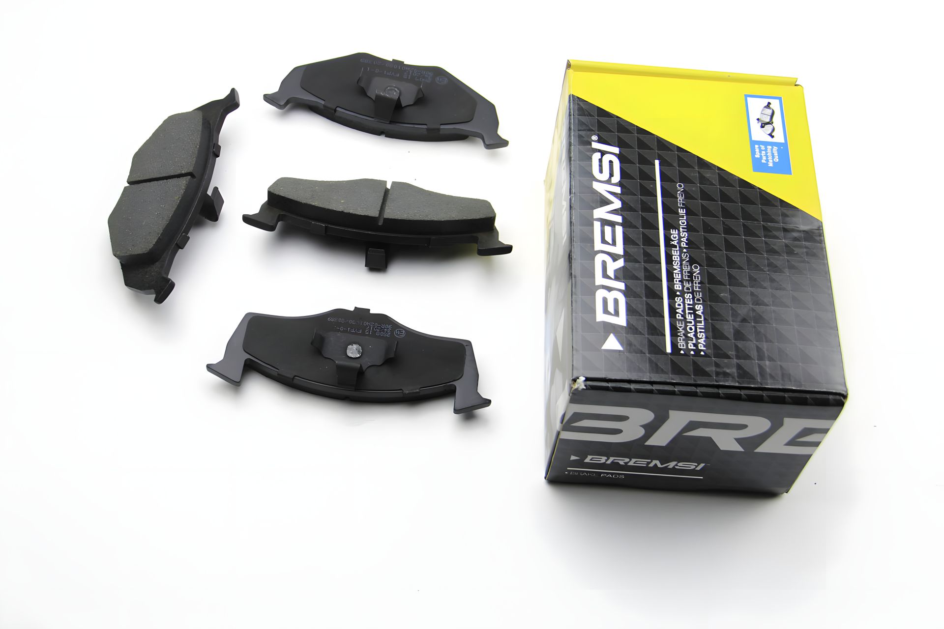 Передні гальмівні колодки Polo 95-01/Golf 91-99 (ATE), Bremsi (BP2808) Передні гальмівні колодки Polo 95-01/Golf 91-99 (ATE), Bremsi (BP2808)