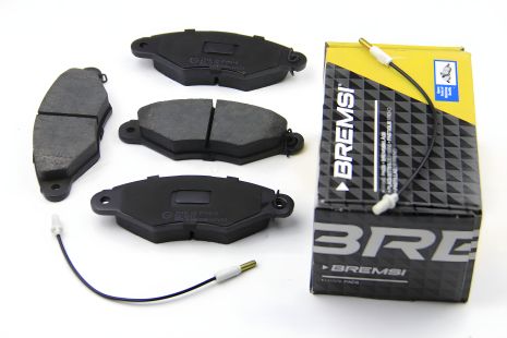 Передні гальмівні колодки для Kangoo 97-08 (Bosch), з датчиком, Bremsi (BP3019)