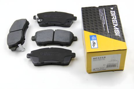 Передние тормозные колодки для Ford Fiesta VI 08- (TRW), Bremsi (BP3316)