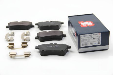 Передні гальмівні колодки MB A/B-class (W169/W245) 04-12 (Lucas), JP Group (1363601610) Передні гальмівні колодки MB A/B-class (W169/W245) 04-12 (Lucas), JP Group (1363601610)