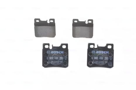 Колодка гальм. диск. MB 190 (W201, W202) задн. , BOSCH (0986490260) Колодка гальм. диск. MB 190 (W201, W202) задн. , BOSCH (0986490260)