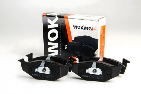 Передні гальмівні колодки для Fabia/Fox/Lupo/Polo (97-14), WOKING (P709310)