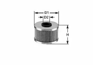 Фільтр оливи A140/210 W168 M166, CLEAN FILTERS (ML033)