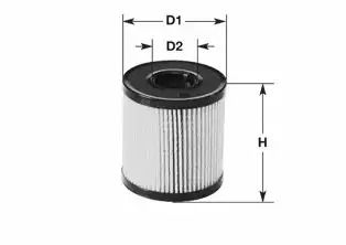 Масляний фільтр BMW 3/5/6/7/x3/x5/x6 3.0d 04-, чисті фільтри (ML1735)