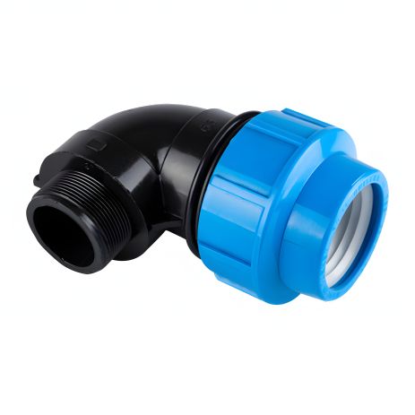 Коліно поліетиленове з зовнішньою різьбою 25х3/4" от Unisera (2003)