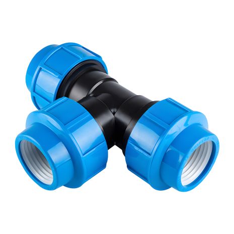 Поліетиленовий з'єднувальний трійник 20 мм Unisera (1300)