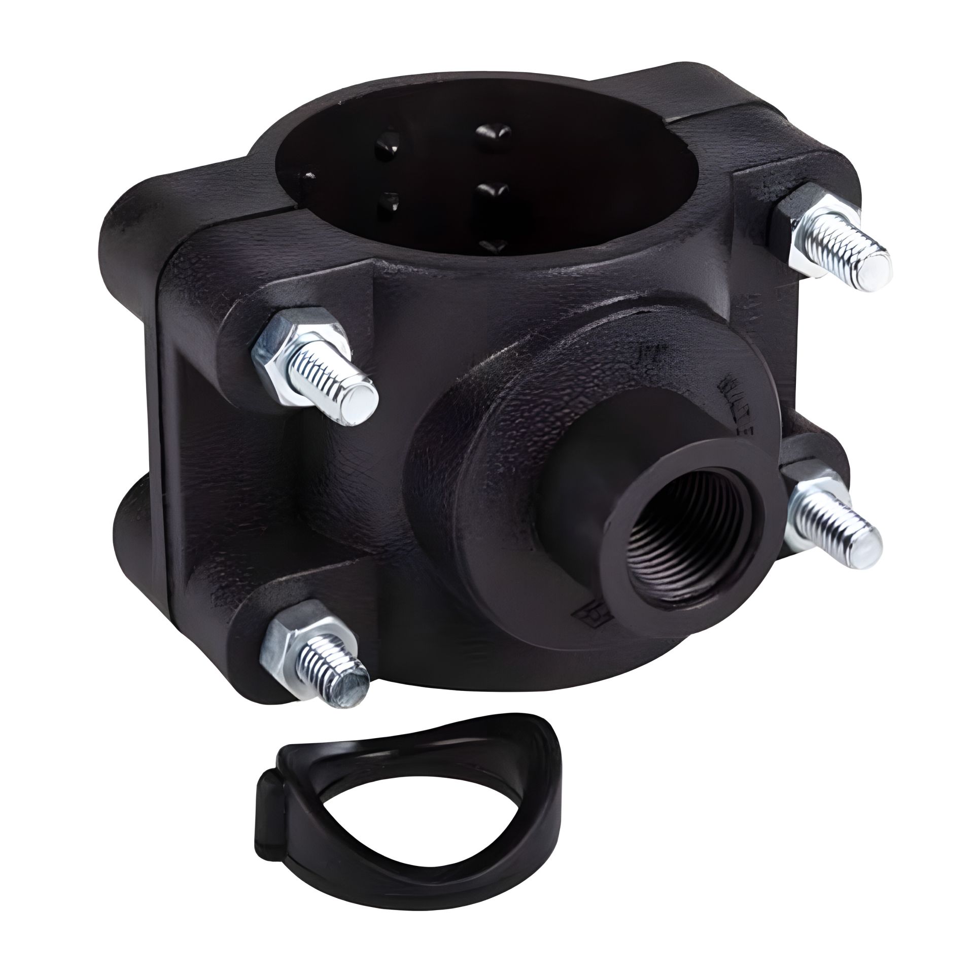 Сідлова врізка поліетиленова Unisera 40х3/4" (2504) Сідлова врізка поліетиленова Unisera 40х3/4" (2504)