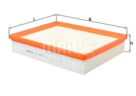 Повітряний фільтр для RENAULT ALASKAN, MERCEDES-BENZ X-CLASS від MAHLE/KNECHT (LX4404)