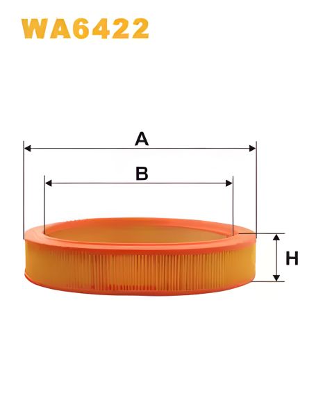 Повітряний фільтр Ford Australia, WixFiltron (WA6422) Повітряний фільтр Ford Australia, WixFiltron (WA6422)