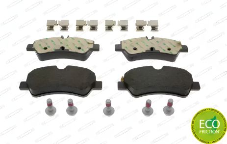 Тормозные колодки комплект, дисковый тормоз FORD TRANSIT, FERODO (FVR4398)