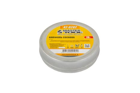 Соснова каніфоль 20 г MASTERTOOL 42-0202 Соснова каніфоль 20 г MASTERTOOL 42-0202