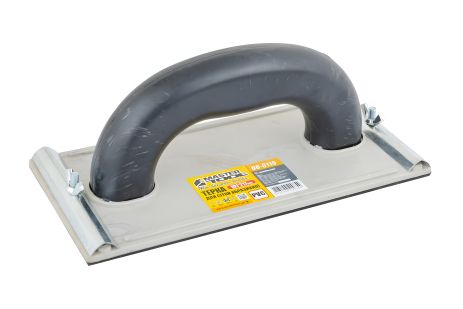 Пластиковая терка для сетки абразивной 101×217 мм, жесткая платформа PVC 4 мм, MASTERTOOL 08-0119 Пластиковая терка для сетки абразивной 101×217 мм, жесткая платформа PVC 4 мм, MASTERTOOL 08-0119
