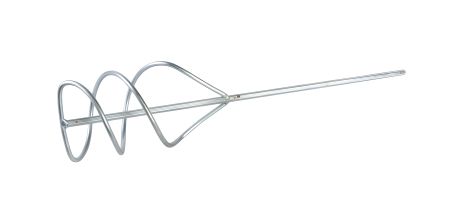 Строительный миксер для красок и смесей HEX Ø 100 мм L 390 мм MASTERTOOL 80-0220