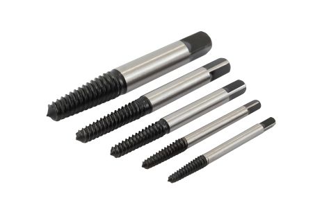 Набір екстракторів для викручування пошкоджених гвинтів М3-М18 5 шт MASTERTOOL 14-1405