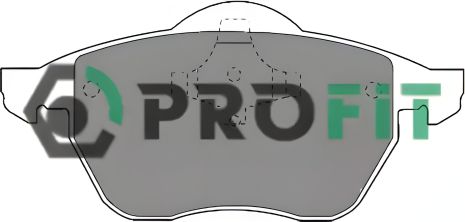 Дисковые тормозные колодки комплект для SEAT IBIZA, SKODA OCTAVIA, PROFIT (50000969)