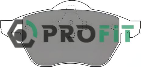 Комплект гальмівних колодок для дискового гальма SEAT IBIZA, SKODA OCTAVIA, PROFIT (50000969) Комплект гальмівних колодок для дискового гальма SEAT IBIZA, SKODA OCTAVIA, PROFIT (50000969)