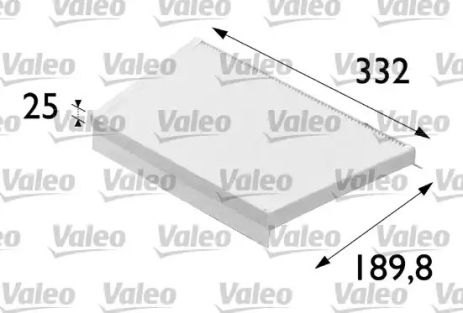 Фильтр салона MERCEDES-BENZ CLC-CLASS, VALEO (698700)