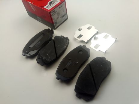 Передні гальмівні колодки Sportage, Santa Fe, TRW (GDB3461)