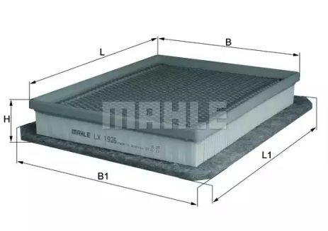 Фільтр повітряний OPEL ASTRAVAN, OPEL ASTRA, MAHLE/KNECHT (LX1926)