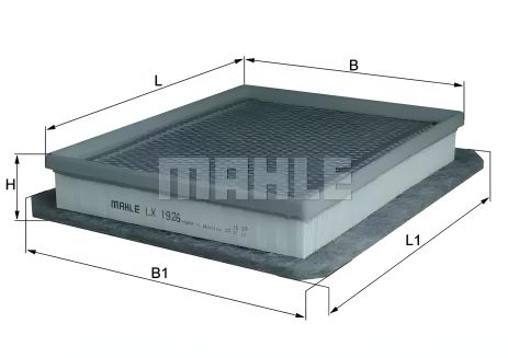 Воздушный фильтр для OPEL ASTRAVAN, OPEL ASTRA, MAHLE/KNECHT (LX1926) Воздушный фильтр для OPEL ASTRAVAN, OPEL ASTRA, MAHLE/KNECHT (LX1926)