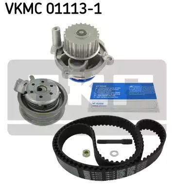 Помпа + комплект ременя ГРМ SEAT EXEO, SKODA OCTAVIA, SKF (VKMC011131)