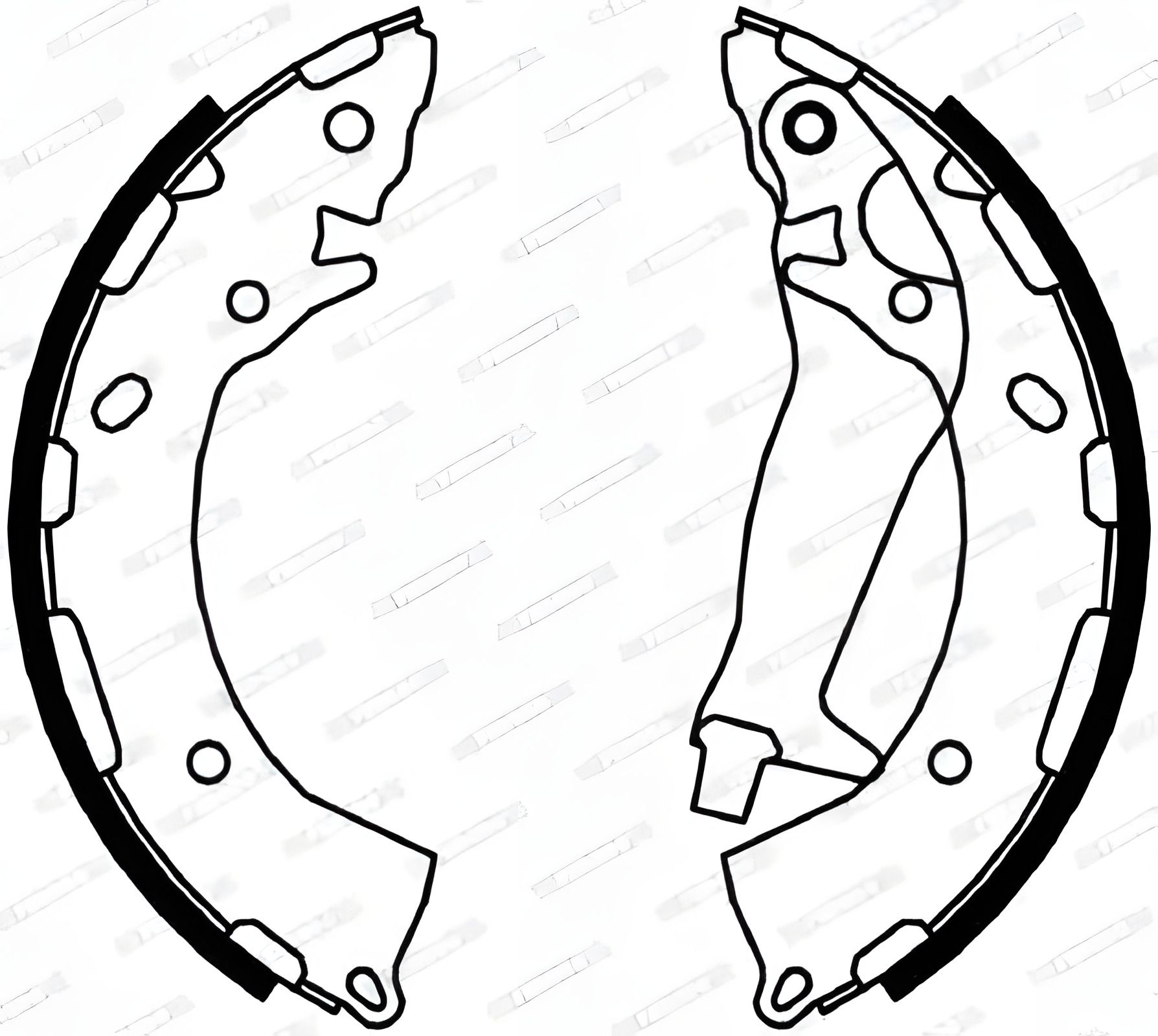 Тормозные колодки для KIA RIO и HYUNDAI i20 - FERODO (FSB4047) Тормозные колодки для KIA RIO и HYUNDAI i20 - FERODO (FSB4047)