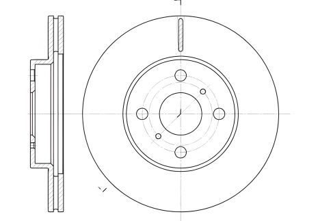 Гальмівний диск BMW (BRILLIANCE), GEELY KINGKONG, REMSA (663510) Гальмівний диск BMW (BRILLIANCE), GEELY KINGKONG, REMSA (663510)