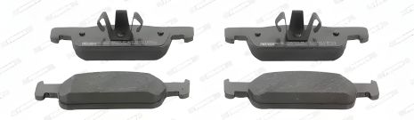 Гальмівних колодок комплект SMART FORTWO, DACIA LOGAN, дискове гальмо FERODO (FDB4615)