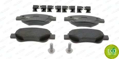 Гальмівні колодки комплект GEELY GC2/TOYOTA AYGO, FERODO (FDB1790)