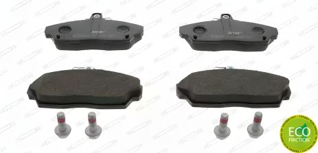 Комплект тормозных колодок для дискового тормоза GAZ GAZELLE и ROVER STREETWISE, FERODO (FDB1291)