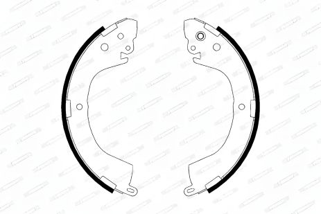 Тормозные колодки для MITSUBISHI L 200, FERODO (FSB617)