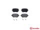 Комплект колодок гальмівних, дискових SKODA OCTAVIA, SEAT LEON, BREMBO (P85135)