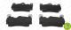 Дискове гальмо комплект гальмівних колодок AUDI Q7, VW TOUAREG, FERODO (FDB1627)